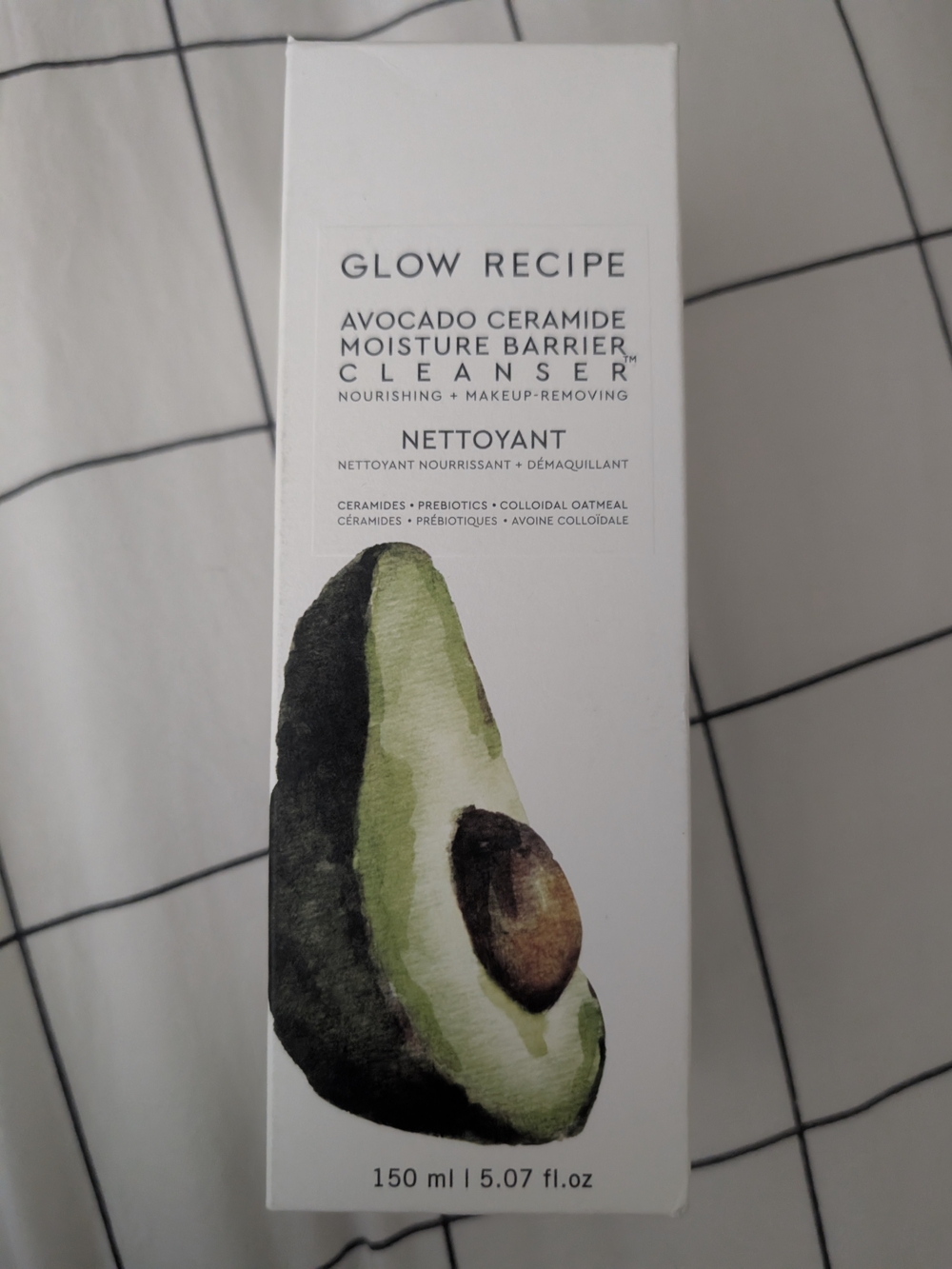 Glow Recipe Avocado Ceramide Moisture Barrier Cleanser 150 mL NWT